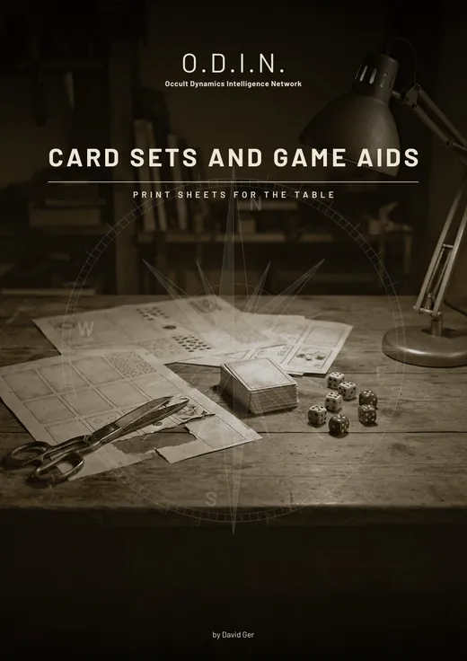 Cover of Card Sets and Game Aids: Print Sheets for the Table