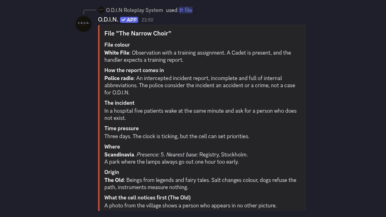 /file: only the GM sees the file