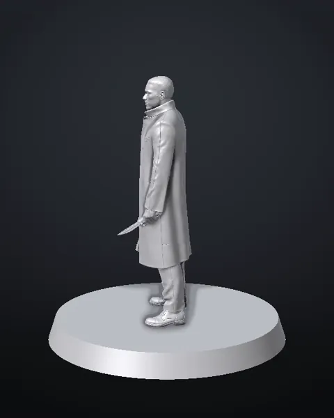 Rundumansicht: Assassin, Männlich